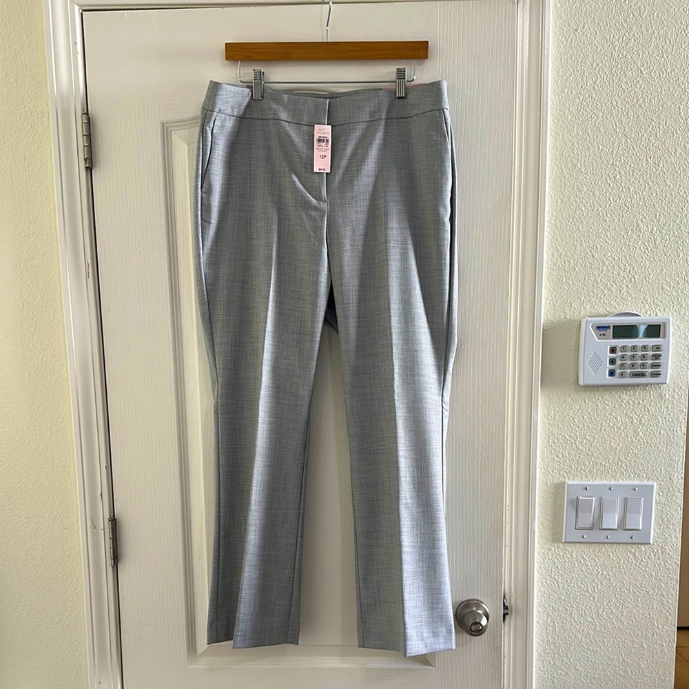 NWT Ann Taylor Classic Gray Trousers